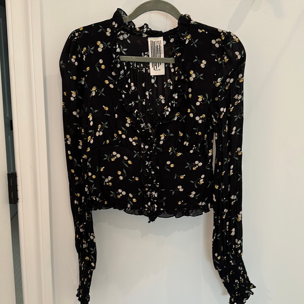 Free people cherry top
